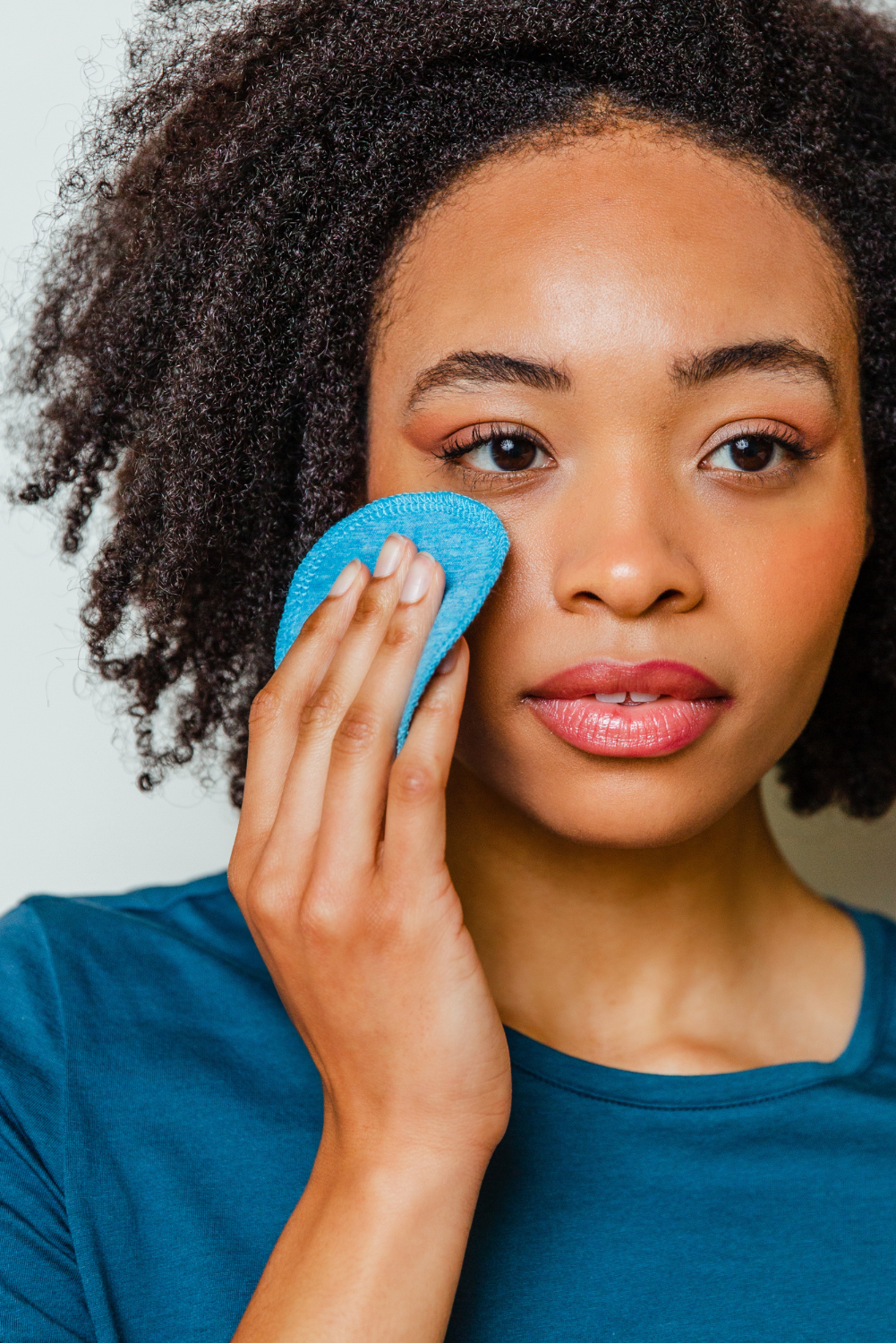 ZERO WASTE Reusable makeup remover pads and headband